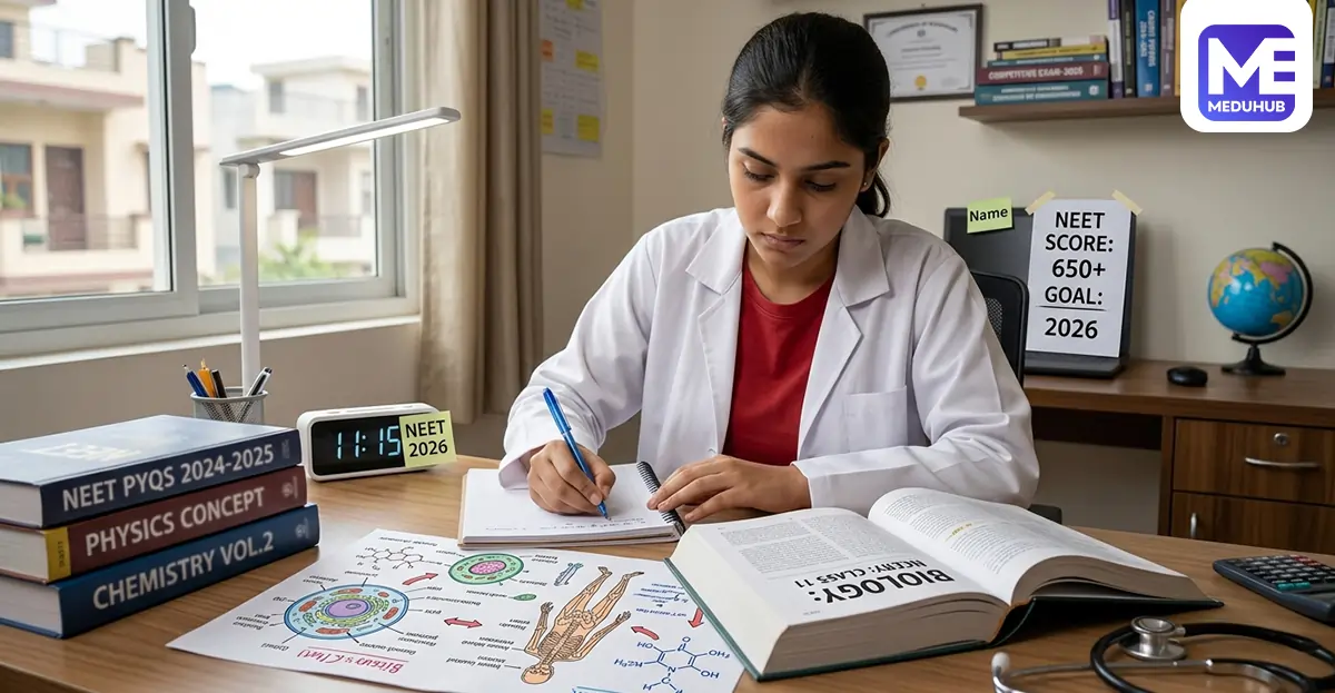 How to Score 650+ in NEET 2026: Proven Strategy, Study Plan & Tips