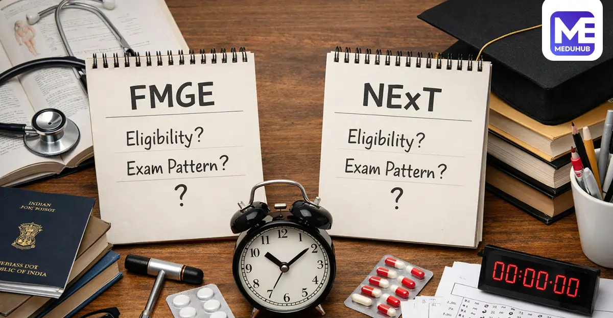 FMGE vs NExT: Eligibility, Exam Pattern & Key Differences Explained
