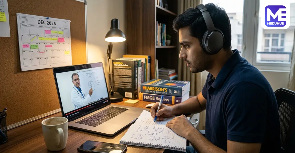 Meduhub Offers Best FMGE Online Coaching for Dec 2026 Exam Preparation 