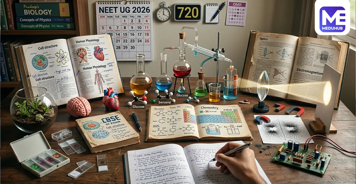 NEET UG 2026 High-Weightage Topics You Must Focus On For Preparation