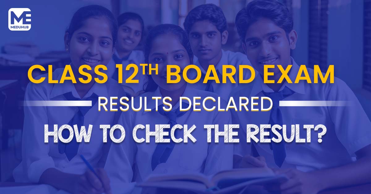 Class 12th board exam results declared. How to check the result?