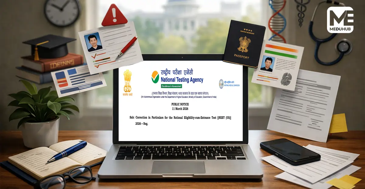 NEET UG 2026 Correction Window Now Active: Candidates Get Limited Time to Update Application Details