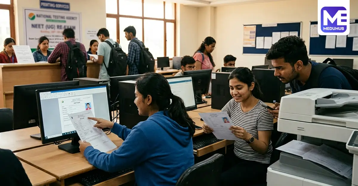NEET UG 2026 Re-Examination Admit Card Released By NTA