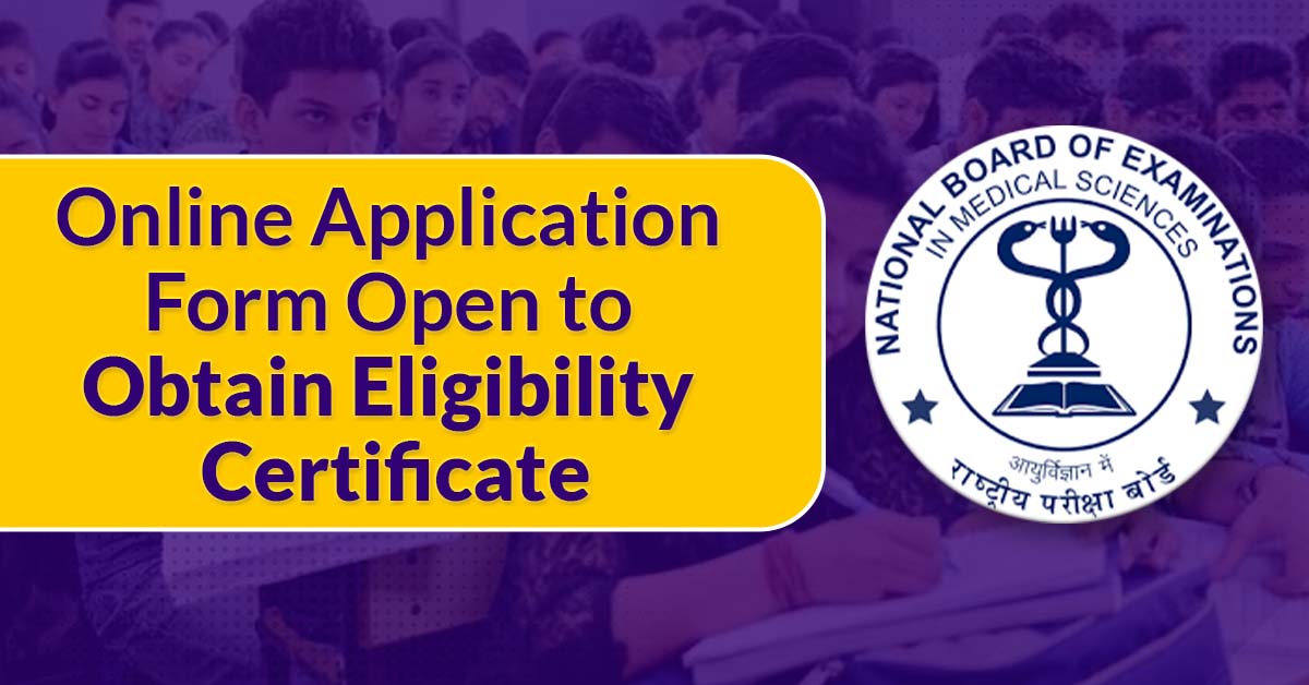 Online Application Form for FMGs to Obtain ELigibility Certificate