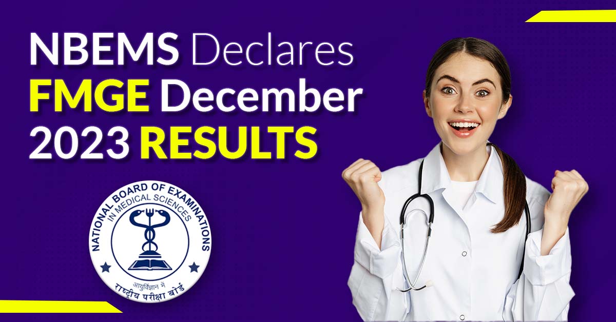 FMGE December 2023 Results Declared