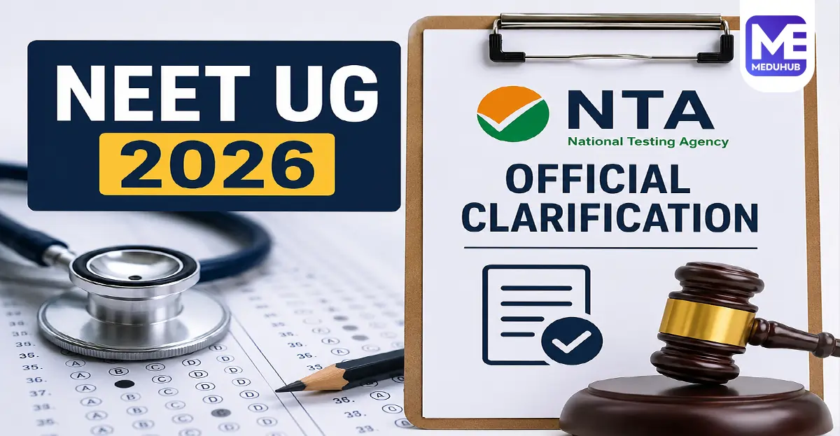NEET UG 2026: NTA Releases Statement on Alleged Irregularities Probe