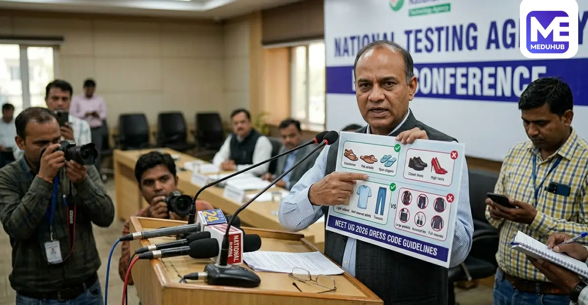 NEET UG 2026 Dress Code Guidelines by NTA - Allowed Items & Exam Day Rules