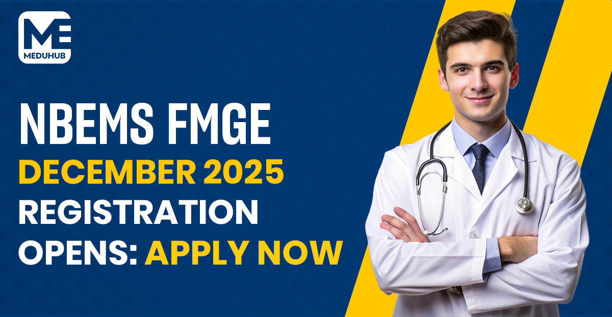 NBEMS FMGE December 2025 Registration Opens: Apply Now, Exam on Jan 17